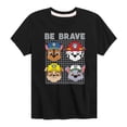 thumbnail image 1 of Paw Patrol - Be Brave - Toddler And Youth Short Sleeve Graphic T-Shirt, 1 of 6