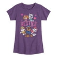 thumbnail image 1 of Paw Patrol - Besties Big Group - Toddler And Youth Girls Short Sleeve Graphic T-Shirt, 1 of 6