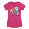 thumbnail image 1 of Paw Patrol - Besties Pups - Toddler And Youth Girls Short Sleeve Graphic T-Shirt, 1 of 6