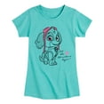 thumbnail image 1 of Paw Patrol - Big Skye - Toddler And Youth Girls Short Sleeve Graphic T-Shirt, 1 of 5