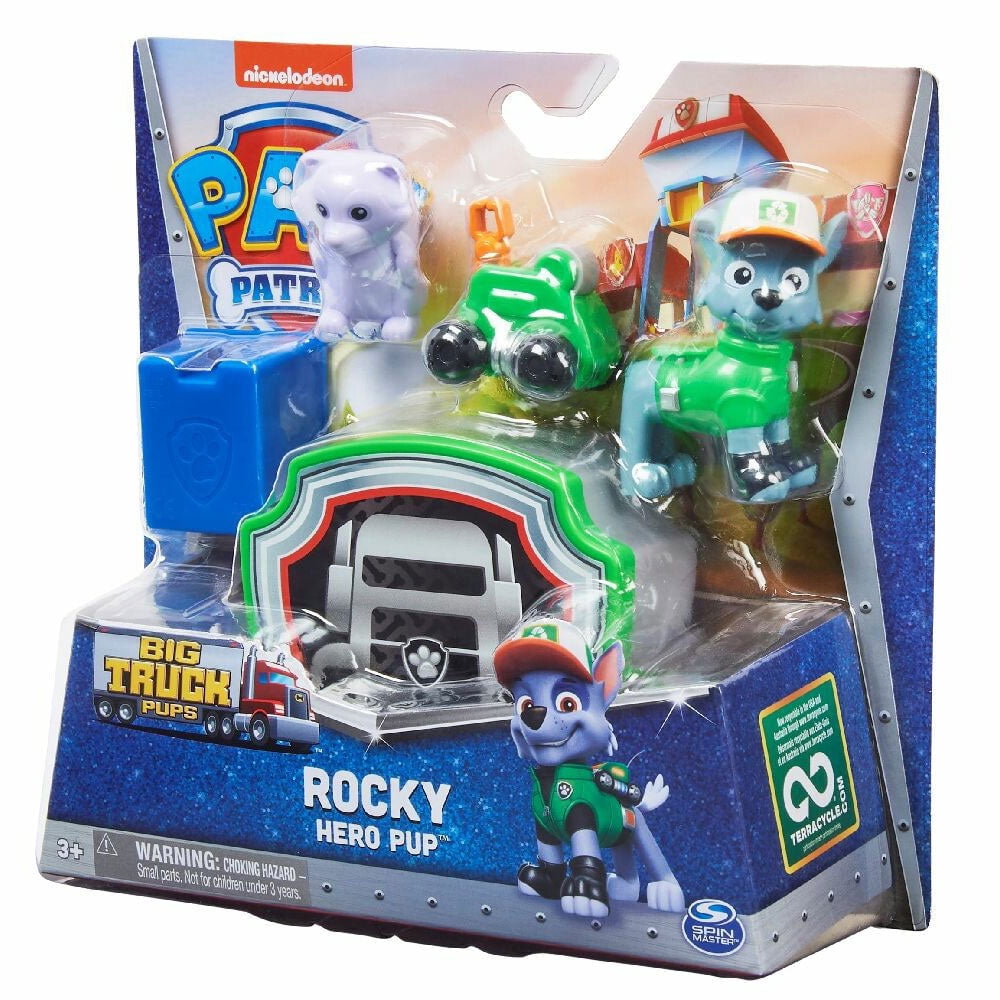 Paw Patrol Big Truck Pups Hero Pups Rocky - Walmart.com