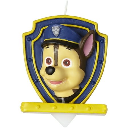 Paw Patrol Birthday Candle - Party Supplies - 1 Piece