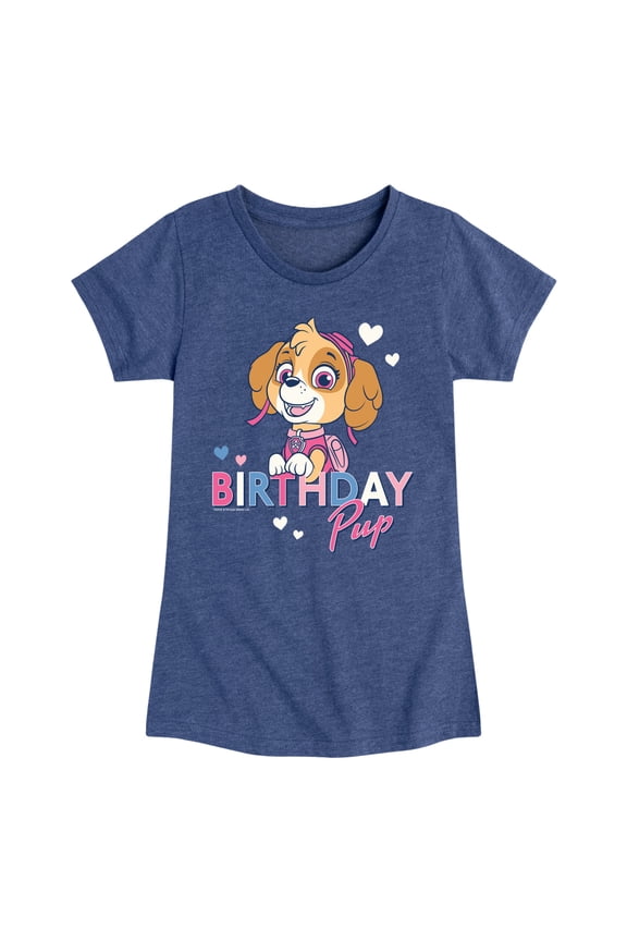 - Birthday Girl - Youth Girls Fitted Short Sleeve T-Shirt