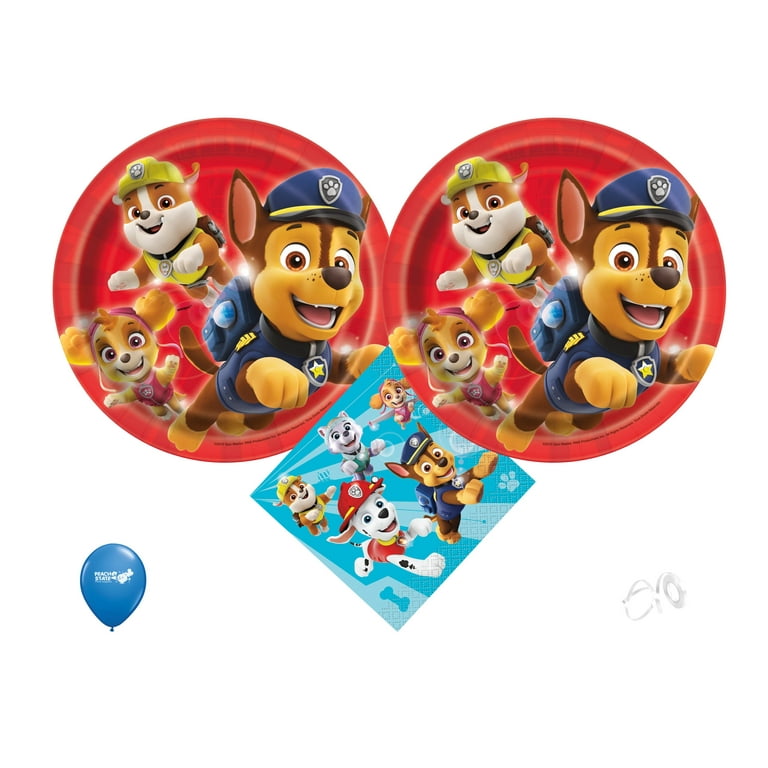 Paw Patrol Birthday Party Supplies Bundle Paw Patrol Cake Plates