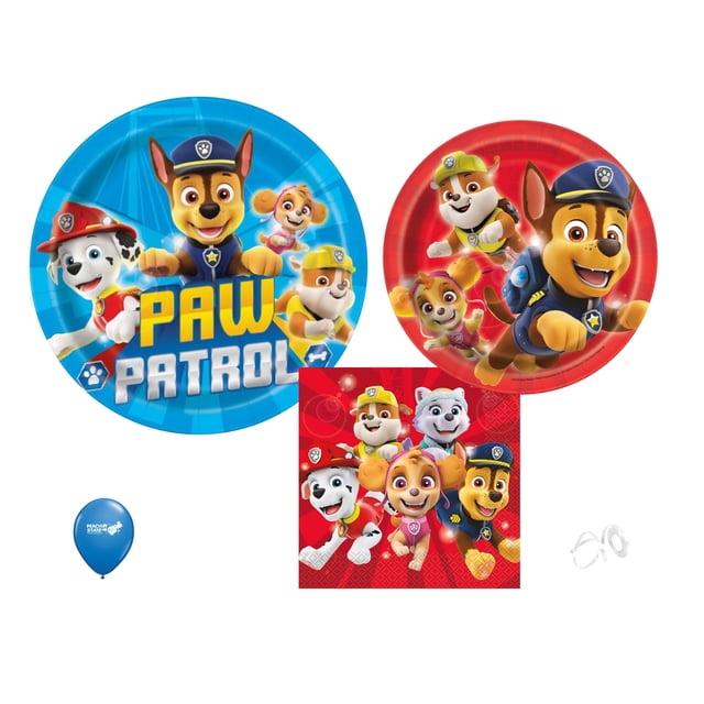 Paw Patrol Birthday Party Supplies Bundle Paw Patrol Plates Paw — free download