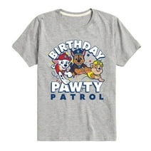 Paw Patrol - Birthday Pawty Patrol - Toddler And Youth Short Sleeve Graphic T-Shirt