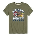 thumbnail image 1 of Paw Patrol - Birthday Pawty Patrol - Toddler And Youth Short Sleeve Graphic T-Shirt, 1 of 6