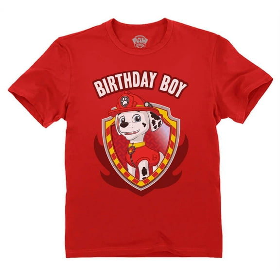 Paw Patrol Birthday Shirt For Boys Toddler Birthday
