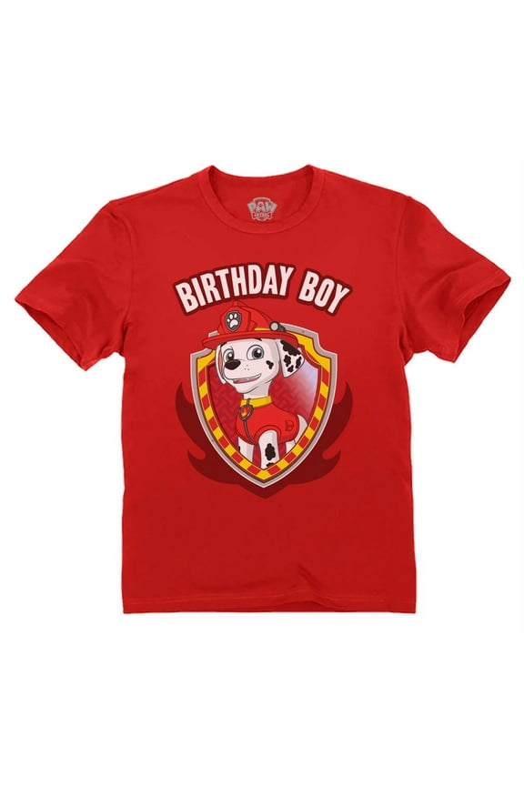 Paw Patrol Birthday Shirt For Boys Toddler Birthday