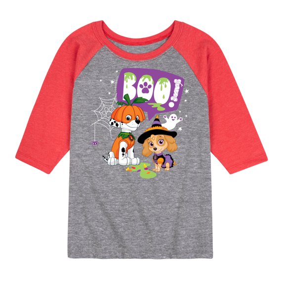 Paw Patrol - Boo - Toddler And Youth Raglan Graphic T-Shirt