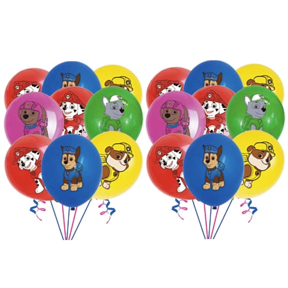 Paw Patrol Boy Balloons Party Supplies Birthday Favors Decorations Decor Kit Latex