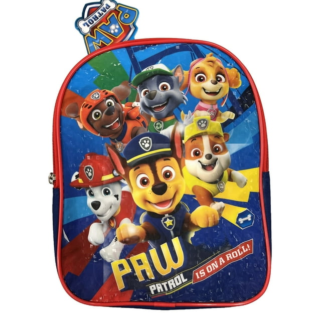 Paw Patrol Boys 11 Toddler Mini Backpack ( BLUE ) - Walmart.com