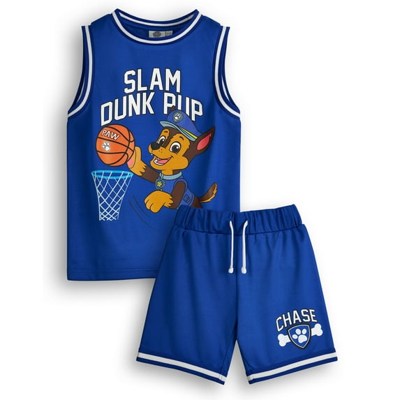 Paw Patrol Boys Blue 2 Piece Basketball Set