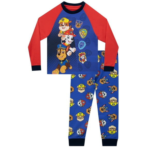 Paw Patrol Boys Chase, Rubble, Marshall Pajamas Sizes 18M-8