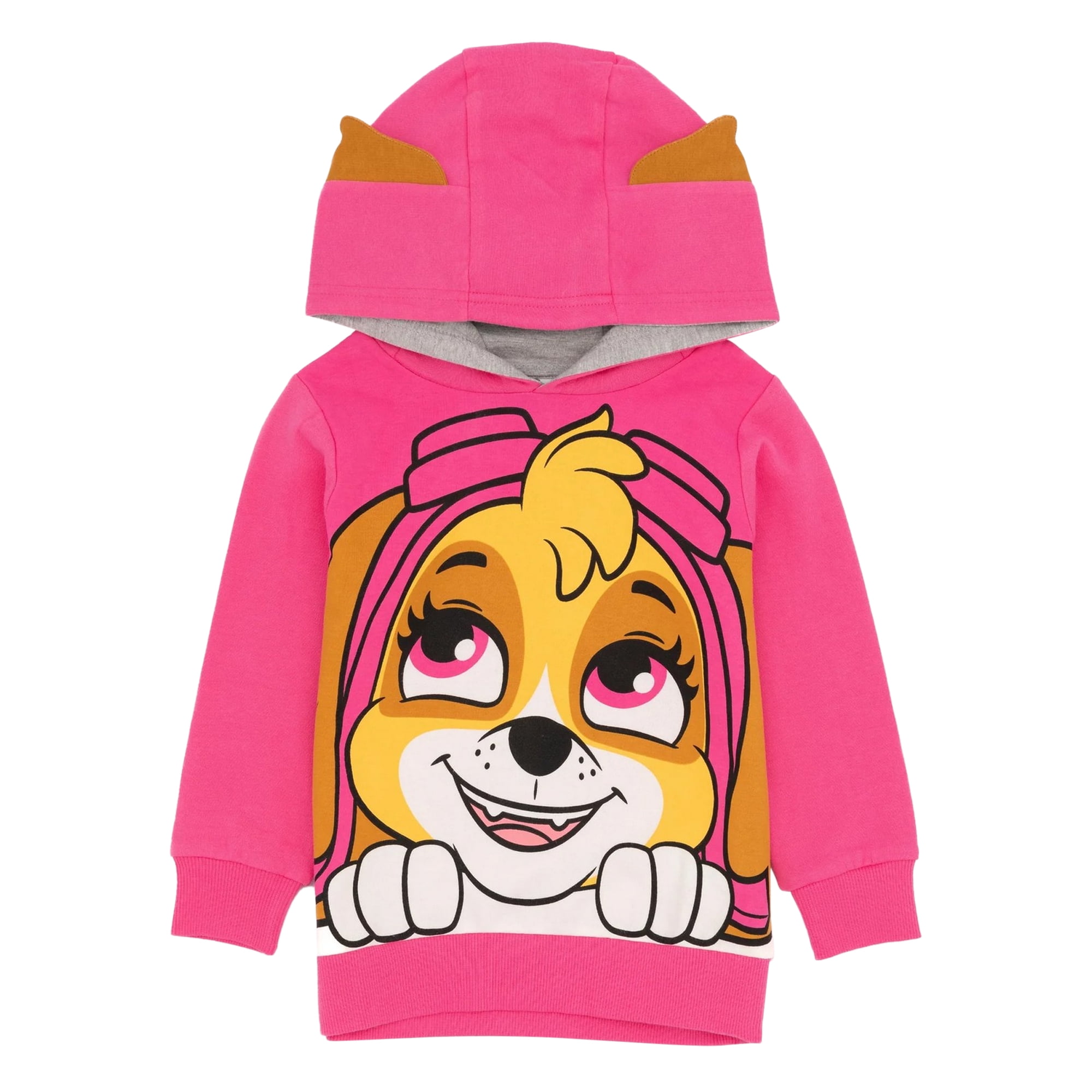 Toddler Boy Cartoon Print Ear Design Hoodie Sweatshirt