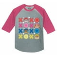 thumbnail image 1 of Paw Patrol Boys' Girls' Valentin's Day 3/4 Sleeve Baseball Jersey Toddler Shirt 3T Pink, 1 of 6