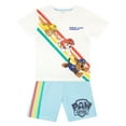 thumbnail image 1 of Paw Patrol Boys Rainbow Short Sleeve T-shirt And Shorts Set Sizes 2T-8, 1 of 3