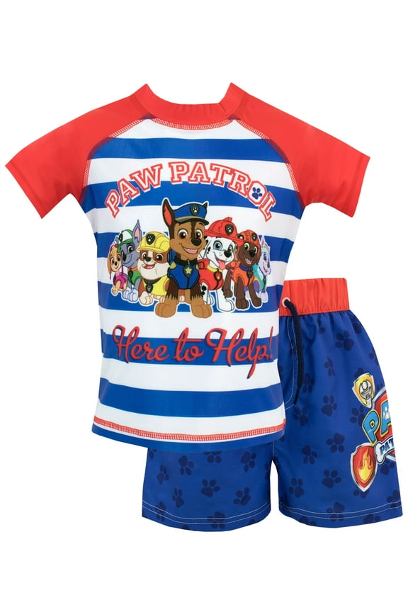 Boys Swim Set Sizes 2T - 7