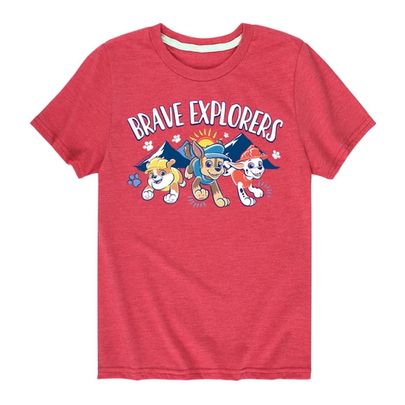 Paw Patrol - Brave Explorers - Toddler And Youth Short Sleeve Graphic T-Shirt