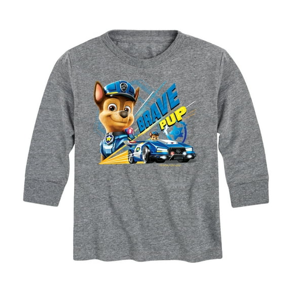 Paw Patrol - Brave Pup - Toddler And Youth Long Sleeve Graphic T-Shirt