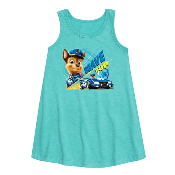 Paw Patrol - Brave Pup - Toddler and Youth Girls A-line Dress