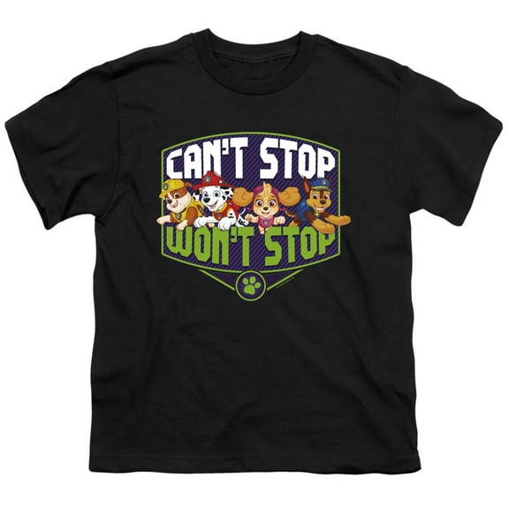 Paw Patrol Can't Stop Won't Stop Unisex Youth T Shirt