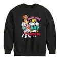 thumbnail image 1 of Paw Patrol - Celebrating 100Th Day Of School - Toddler & Youth Crewneck Fleece Sweatshirt, 1 of 6