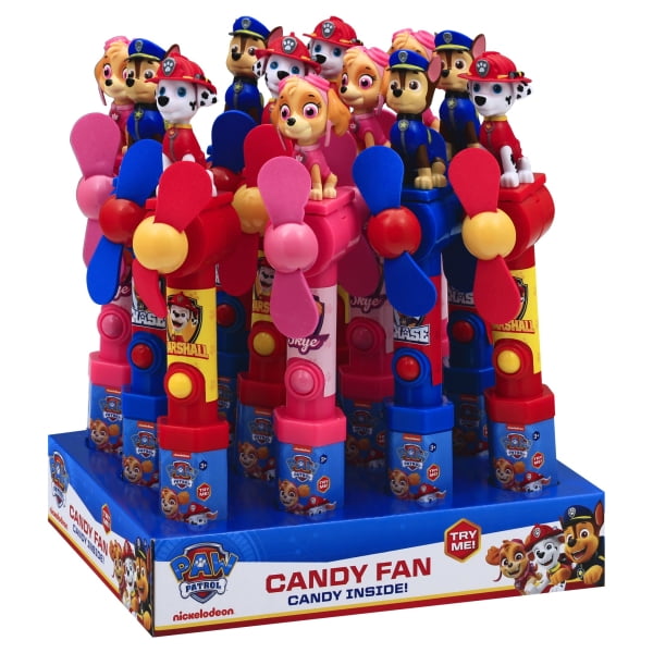 Paw Patrol Character Fan Candy Toy