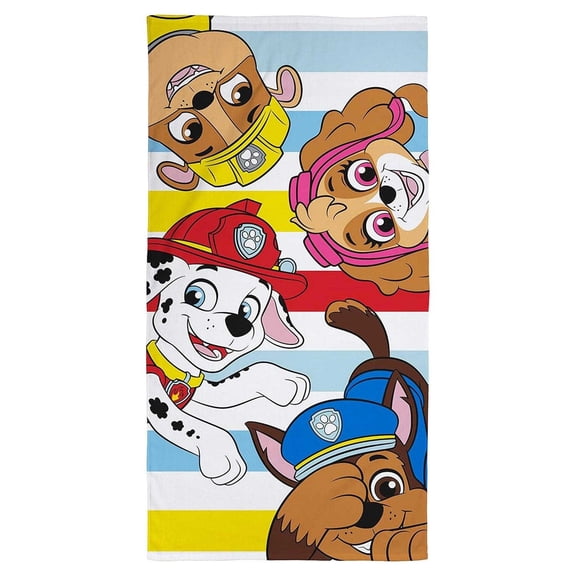 Paw Patrol Characters Towel