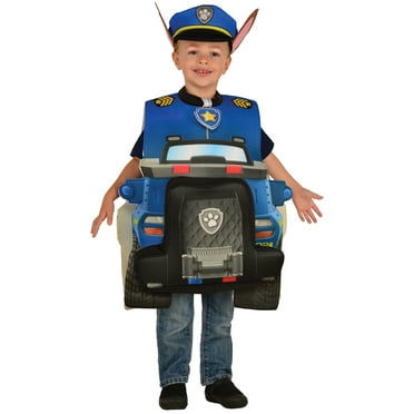 Paw Patrol Chase Tunic and Hat Costume for Toddlers by Rubies, Boys 2-4T