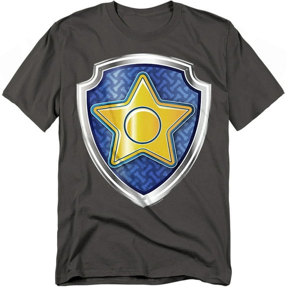 Paw Patrol T-Shirt Chase Badge Unisex Graphic Tee For Men & Women