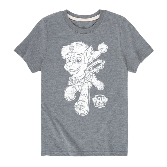 Paw Patrol - Chase Christmas Bells - Toddler And Youth Short Sleeve Graphic T-Shirt