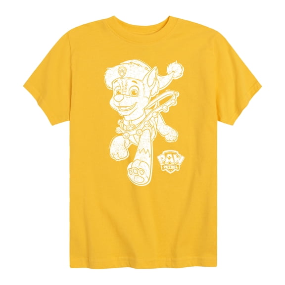 Paw Patrol - Chase Christmas Bells - Toddler And Youth Short Sleeve Graphic T-Shirt