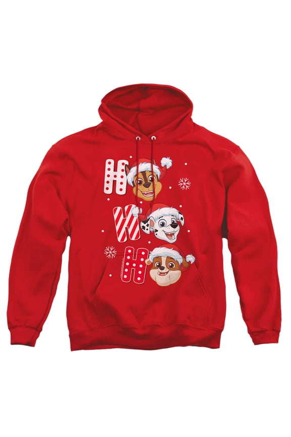 Chase Marshall Rubble Christmas Santa Hats Unisex Adult Pull-Over Hoodie