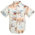 thumbnail image 1 of Paw Patrol Chase Marshall Rubble Toddler Boys Hawaiian Button Down Shirt Toddler to Big Kid, 1 of 5