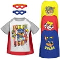 thumbnail image 1 of Paw Patrol Chase Marshall Rubble Toddler Boys T-Shirt Capes and Masks 6 Piece Outfit Set Toddler to Big Kid, 1 of 5