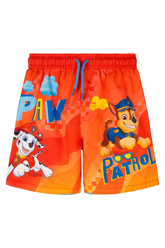 Chase Marshall Swim Trunks Bathing Suit UPF 50+ Toddler to Little Kid
