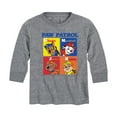 thumbnail image 1 of Paw Patrol - Chase, Marshall, Zuma, Rubble - Toddler And Youth Long Sleeve Graphic T-Shirt, 1 of 6
