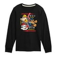 thumbnail image 1 of Paw Patrol - Chase Rubble Marshall Hexagons - Toddler & Youth Long Sleeve Graphic T-Shirt, 1 of 6