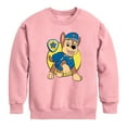 thumbnail image 1 of Paw Patrol - Chase Sketch - Toddler & Youth Crewneck Fleece Sweatshirt, 1 of 5