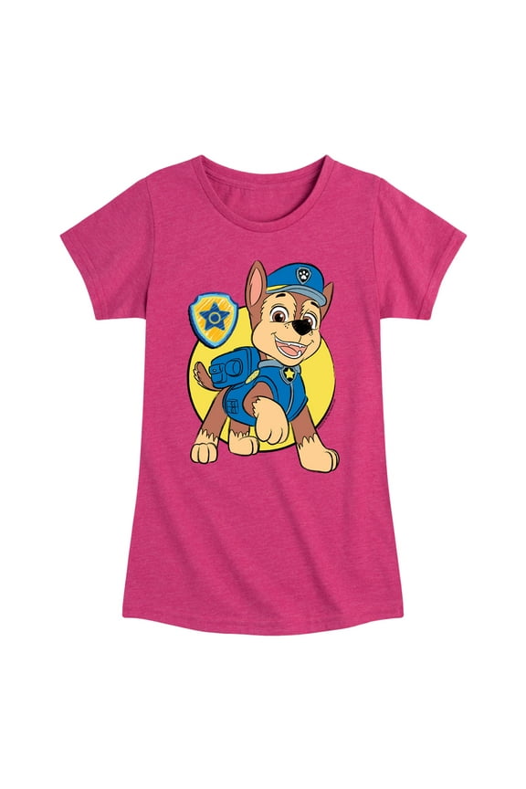 - Chase Sketch - Toddler & Youth Girls Short Sleeve Graphic T-Shirt