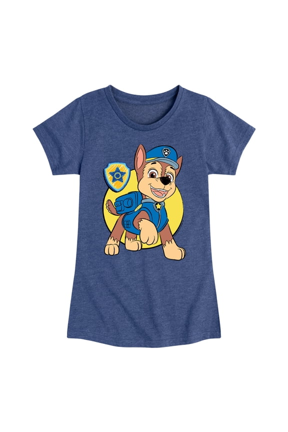 - Chase Sketch - Toddler & Youth Girls Short Sleeve Graphic T-Shirt