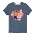 thumbnail image 1 of Paw Patrol - Chase Sky Hearts - Toddler And Youth Short Sleeve Graphic T-Shirt, 1 of 6