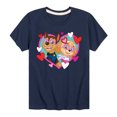 thumbnail image 1 of Paw Patrol - Chase Sky Hearts - Toddler And Youth Short Sleeve Graphic T-Shirt, 1 of 6