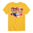 thumbnail image 1 of Paw Patrol - Chase Sky Hearts - Toddler And Youth Short Sleeve Graphic T-Shirt, 1 of 6