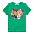 thumbnail image 1 of Paw Patrol - Chase Sky Hearts - Toddler And Youth Short Sleeve Graphic T-Shirt, 1 of 6