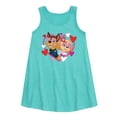 thumbnail image 1 of Paw Patrol - Chase Sky Hearts - Toddler and Youth Girls A-line Dress, 1 of 5