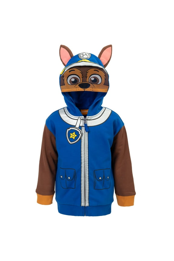 Chase Toddler Boys Fleece Zip Up Cosplay Hoodie Toddler to Little Kid