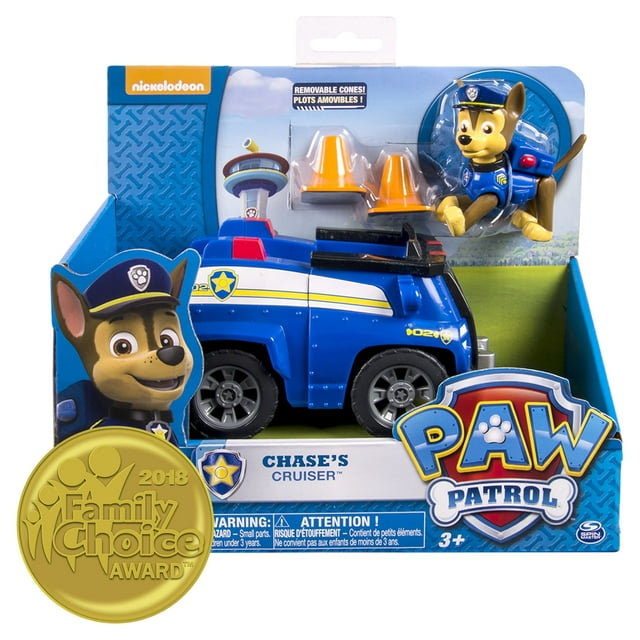Paw Patrol Chase's Cruiser, Vehicle and Figure