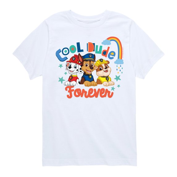 Paw Patrol - Cool Dude Forever - Toddler And Youth Short Sleeve Graphic T-Shirt
